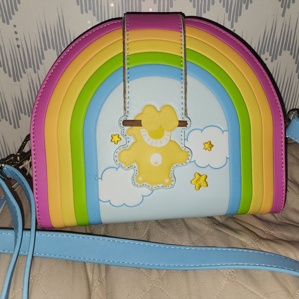 Lounge fly Carebears crossbody